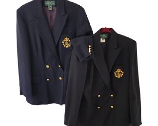 Ralph Lauren ladies double breasted jackets