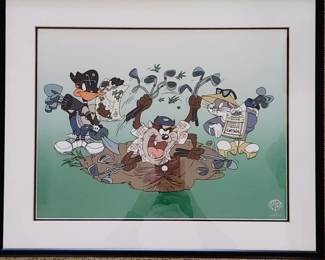 Warner Brothers Looney Tunes limited edition "Tasmanian Divot"