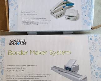 Creative Memories Shape Maker System and Border Maker System