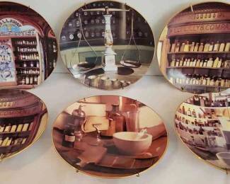 The Apothecarys Art By Lilly Collectible Pharmaceutical Plates