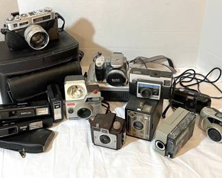 Vintage Cameras Kodak, Instamatic,  More