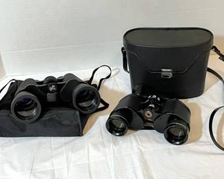 Sears Ram Binoculars With Cases