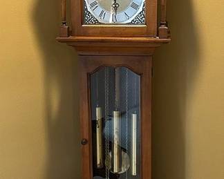 Vintage Wooden Grandmother Clock