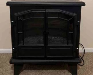 Electric Fireplace Space Heater WORKS
