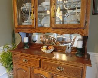 Lighted China Cabinet