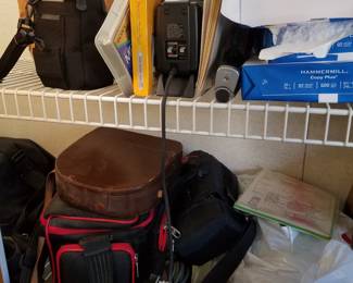 Loads of cameras and stuff