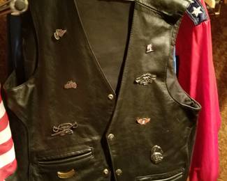 Harley Leather Vest