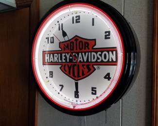 Dealership clock, cool.