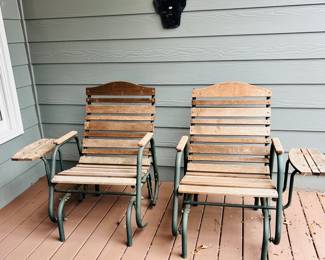 Outdoor rocking chairs