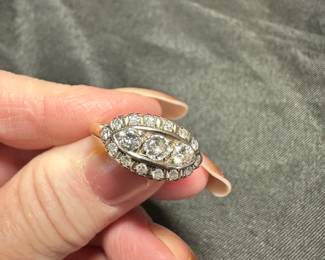 14k Diamond Ring