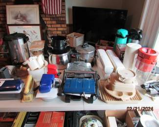 More kitchen appliances