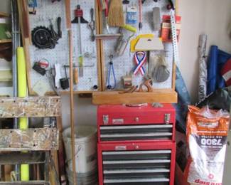 craftsman tool chest, misc tools