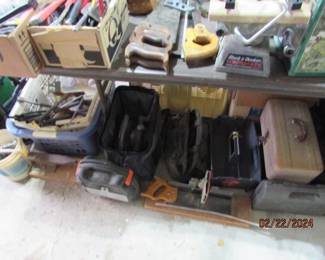 tools and tool boxes/bags