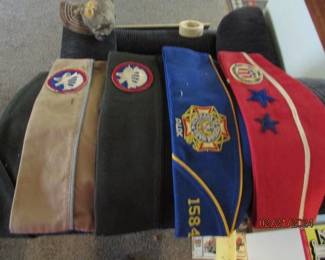 Assorted legion berets