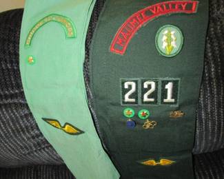 Girl scout sashes