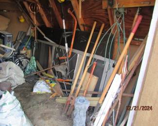 items in shed 