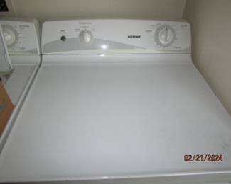 Hotpoint gas dryer
