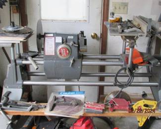 Shop Smith Mark V with accessories 