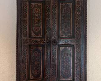 Antique double door mirror    FAB 