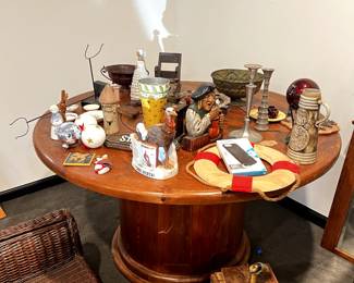 Lazy Susan round table