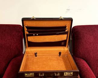 leather briefcase