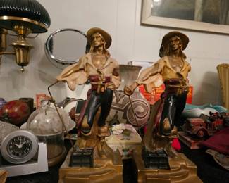 1920 Antique Armor Broze Co. Taunton Bookend by Mastercraftman 