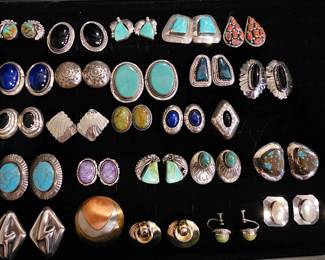 Sterling Silver Mexican Jewelry with Real stones