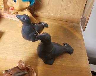 Vintage German Bobble Head seal