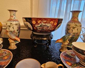 Gold Imari Hand Painted Bowl