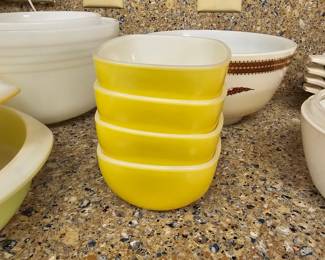 Yellow Vintage Pyrex