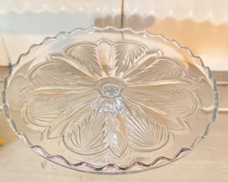 Cake Stand with Fluted Rim. Photo 2 of 2.