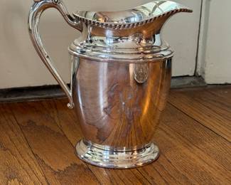 Silver Plate Pitcher.