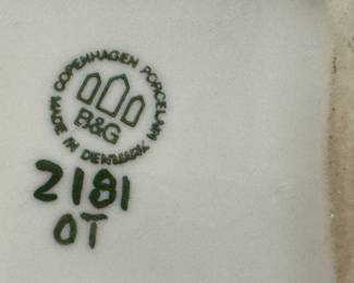 Copenhagen Porcelain Figurine. Photo 2 of 2.