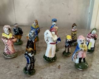 Miniature Porcelain Figurines.