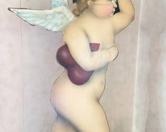 Cupid Wood "Statue."