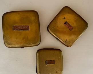 Set of 3 Metal Bait Tins.