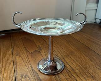 Silver Plate Compote. Photo 1 of 3.