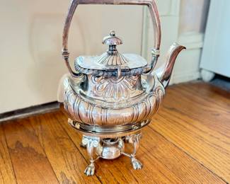 Silver Plate Samovar.