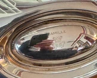 Silver Plate Gravy Boat with Underplate. Photo 2 of 2.