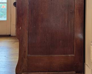 Antique Chest of Drawers with Marble Top and Brass Drawer Pulls. Measures 48" W x 22" D x 42" H. Photo 3 of 4.