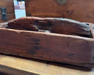 Antique Wood Tool Box. Photo 1 of 2.