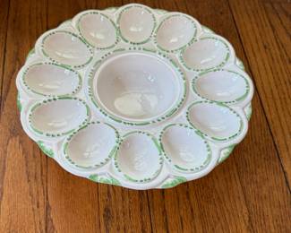 Pedestal Deviled Egg Stand. Photo 2 of 2.