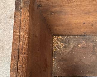 Antique French Baker's Table Circa 1705. Measures 70" L x 33" W x 29" H. Photo 4 of 4.