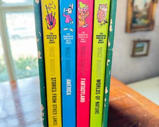 Sample of Vintage Children's Books.