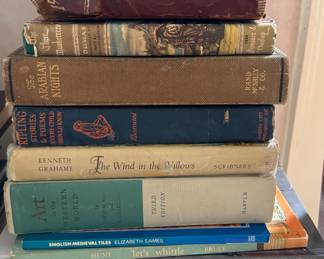 Sample of Vintage and Coffee Table Books.