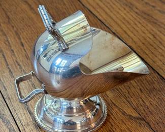 Vintage Sheffield Sugar Scuttle Bowl. Photo 1 of 2.