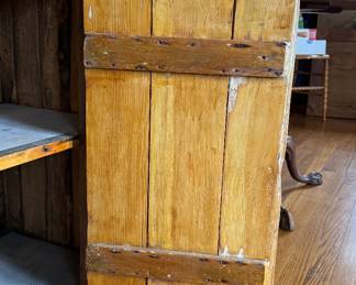 Antique Primitive Dry Sink. Measures 42" W x 16" D x 35" H. Would Make An Excellent Bar! Photo 6 of 6.