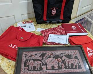 Membership Verification for Fraternity and Sorority Merchandise

To preserve the image, integrity, and exclusivity of fraternal and sorority organizations, the following rule will be strictly enforced:

Purchase Eligibility: The sale of all merchandise bearing officially trademarked fraternity or sorority names, insignia, symbols, or mottos shall be restricted exclusively to verified members of the respective organization.
Verification Process: Prior to purchase, customers must present valid proof of membership. Acceptable forms of proof include:
Current and official membership ID card
Verification documentation from the organization's national headquarters
Other forms of verification as deemed appropriate by the vendor