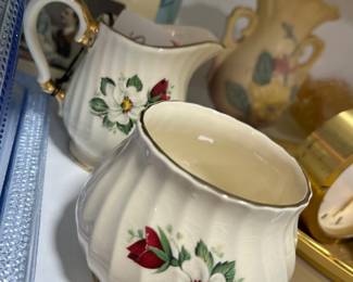 1937 Sadler England cream and sugar.