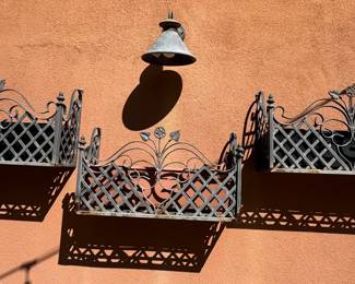 Metal garden decor
